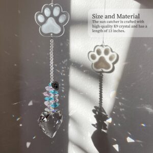 Pet Memorial Suncatcher, Dog Memorial Gifts, Pet Loss, Pet Sympathy, Thoughtful Dogs and Cats Remembrance, Bereavement Gifts