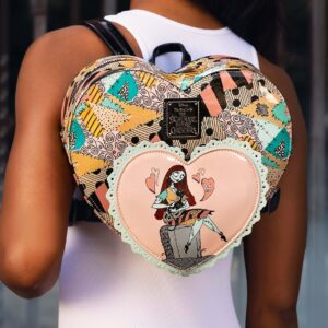 Loungefly Sally Heart Shaped Mini Backpack | Disney Backpacks Standard