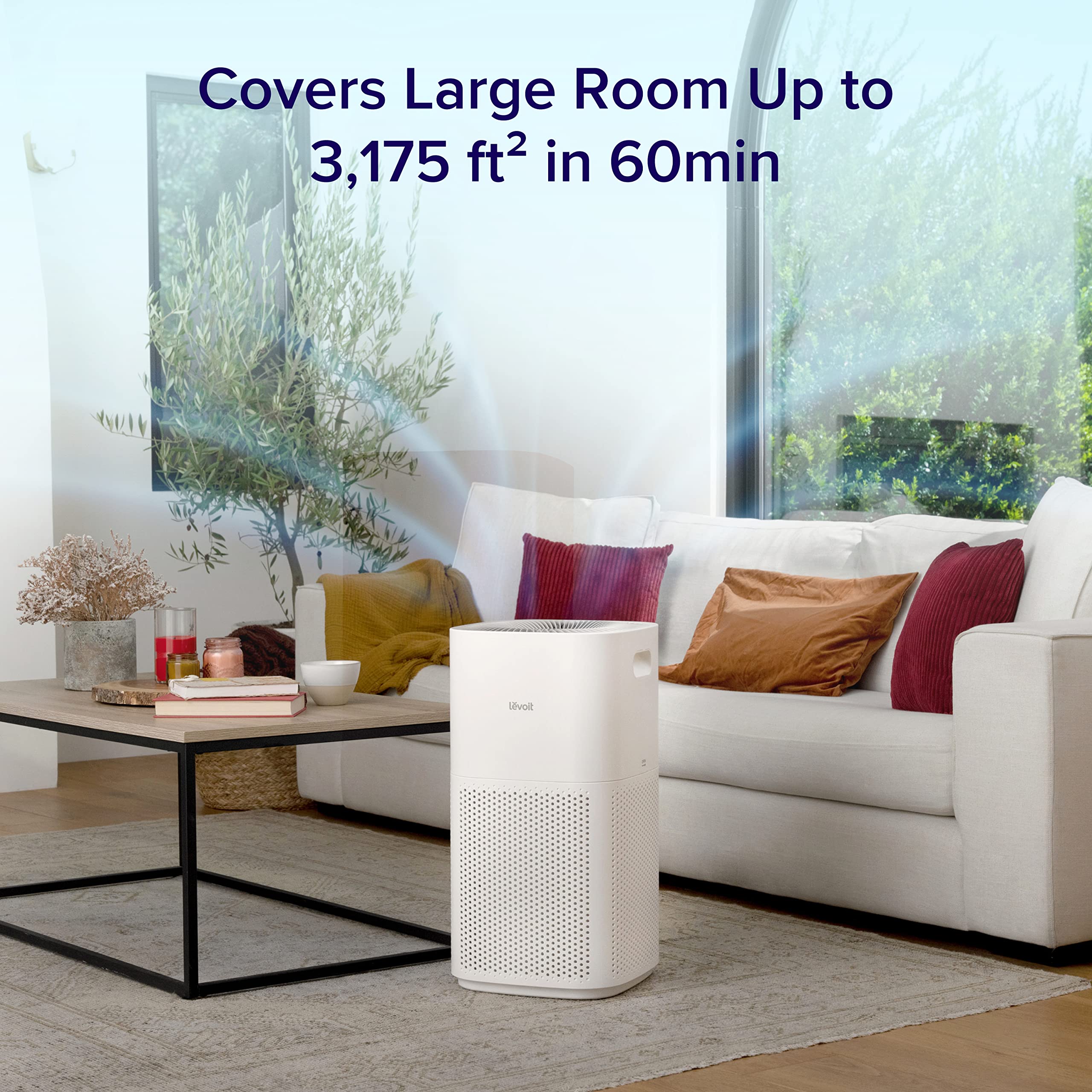 LEVOIT Air Purifiers for Home Large Room with Washable Filter & Air Purifiers for Home Large Room