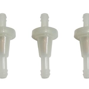 Yapnigeel 3pack 694485 Inline Gas Fuel Filter Replaces Stens 120-006 John deere AM107314 Toro 71-9280 Snapper 394358S troy bilt 951-3013 E-Z-Go 23013G1