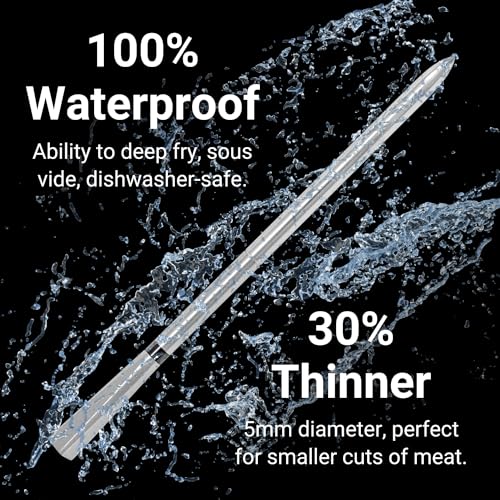 MEATER Pro / 2 Plus: Wireless Bluetooth Smart Meat Thermometer | 1000°F Open Flame Grilling | Extra Long Range | Multi Sensors | Certified Accuracy | BBQ, Oven, Grill, Smoker, Air Fryer, Deep Fryer