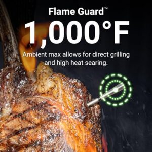 MEATER Pro / 2 Plus: Wireless Bluetooth Smart Meat Thermometer | 1000°F Open Flame Grilling | Extra Long Range | Multi Sensors | Certified Accuracy | BBQ, Oven, Grill, Smoker, Air Fryer, Deep Fryer