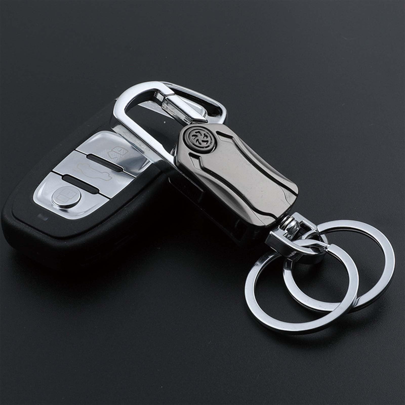 gsiollvderbarley key chain,keychain clip,Universal Key Fob Keychain Holder for Men and Women,360 Degree Rotatable,Bottle Opener,Carabiner Car Key Chains.