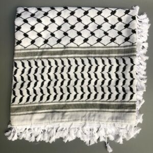 NEW AGE KRAFTZ Palestine Scarfs, Shemagh Keffiyeh, Scarf For Men, Palestine Original,100% Cotton, Tactical scarf, Palestinian keffiyeh, Palestinian Gifts, Scarf For Women, Handmade Scarf