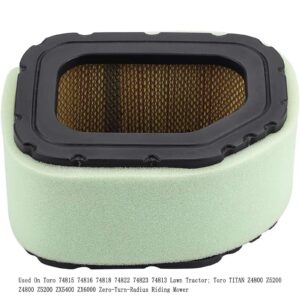 Ewillownm Compatible with 3208306-S 32 883 06-S1 Air Filter for Kohler SV810 SV820 SV830 SV840 Courage Twin Cylinder 27hp Engines with 52-050-02-S Oil Filter 32 083 08-S Pre Filter