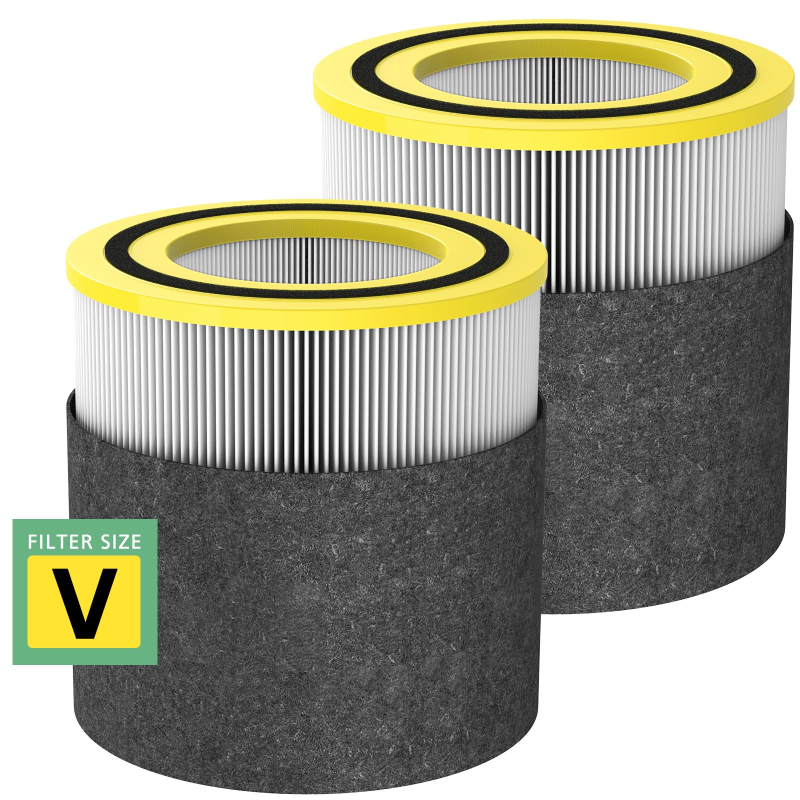 FLT151 H13 Filter V Compatible with AC3000, AC151, AP3151, AC3000W, AC151W, AIRSAFE Series, FLT151