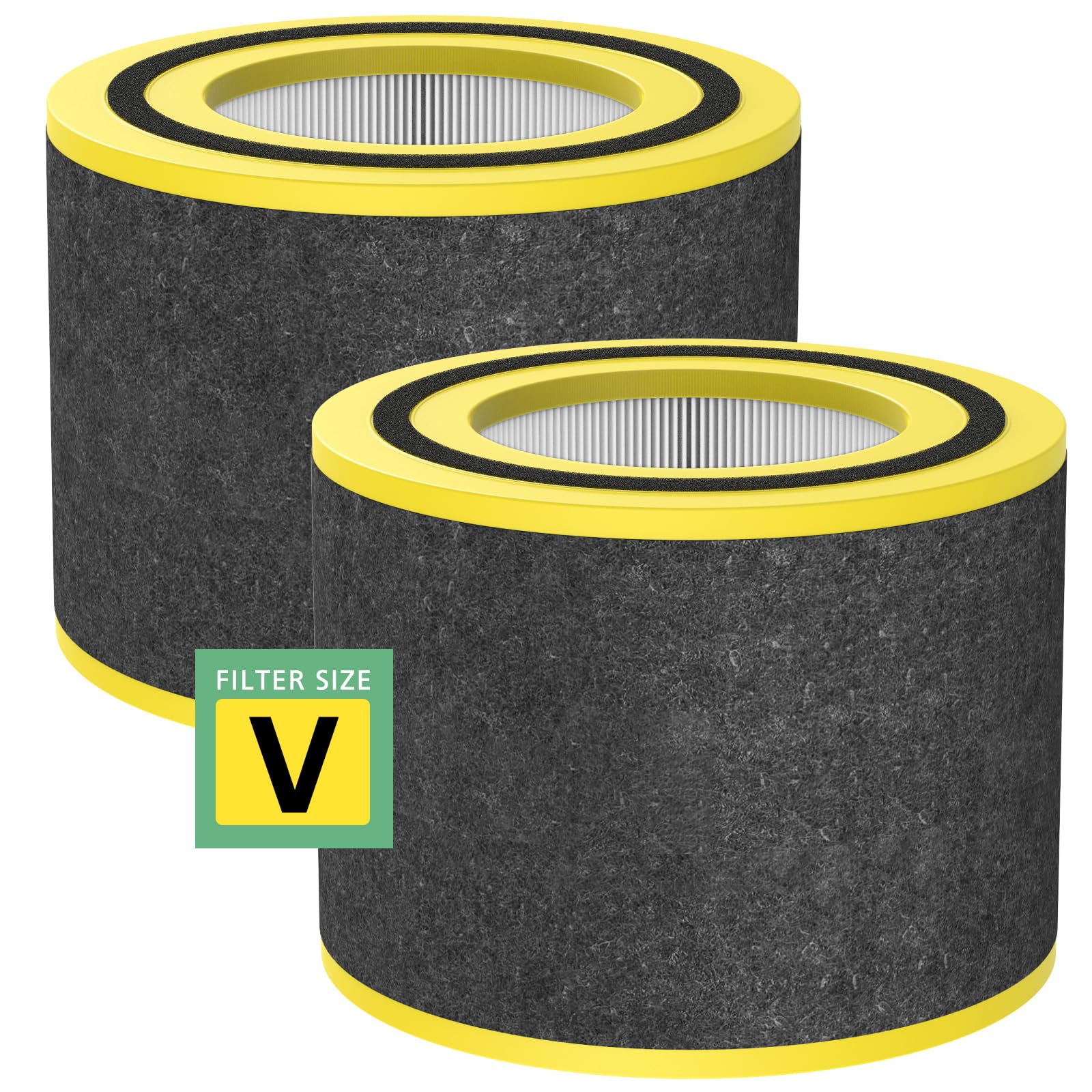 FLT151 H13 Filter V Compatible with AC3000, AC151, AP3151, AC3000W, AC151W, AIRSAFE Series, FLT151