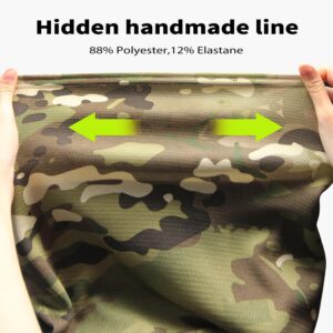 Camo Balaclava Face Mask Ski Mask for Men Women,Shiesty Mask UV Protector for Military Tactical Cycling Hunting Snowboard