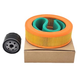 Gewxgzo 692519 692520 Air Filter Cartridge Tune Up Kit Fit for B&S 541477 543477 356447 358777 380447 380777 381447 V-twin Vanguard Engines