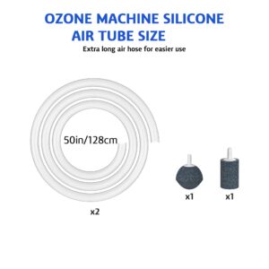 VTAR Silicone Air Pipe and Diffuser Stone for VTAR Portable Ozone Machine