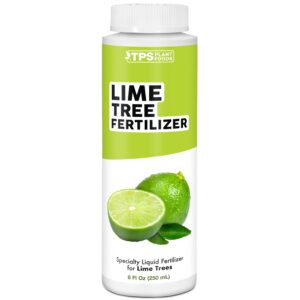 lime tree fertilizer for all lime and citrus trees, liquid plant food 8 oz (250ml)