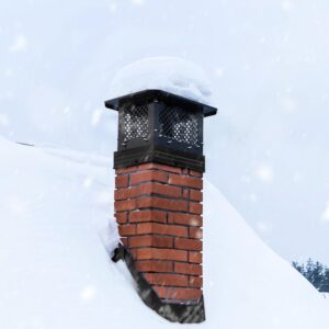 Hahaemall Chimney Cap, 14" x 14" Chimney Cover, Chimney Rain Caps, Fireplace Chimney Caps for Outside Adjustable Bottom to Fit Existing Clay Flue Tile Sizes, Black