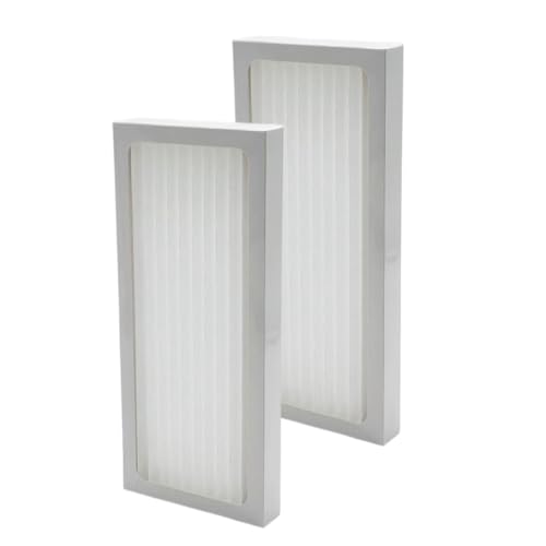 Can-Meageren 990051000 Replacement True HEPA Air Filter Compatible with Hamilton Beach TrueAir Compact Pet Air Purifiers 04383 04384 04385 04386, H13 High-efficiency Air Clean Dust,2-Pack