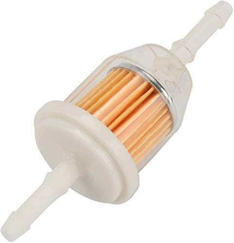 AM116304 Fuel Filter For 1/4" and 5/16" Fuel Line Replaces 71-5960 120-436 GY20709 38666 149-2206-01 21541500 98021 25 050 22-S for J-ohn D-eere K-ohler 120-436 GY20709