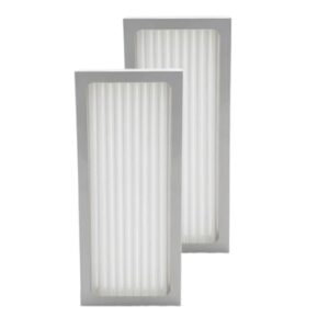 can-meageren 990051000 replacement true hepa air filter compatible with hamilton beach trueair compact pet air purifiers 04383 04384 04385 04386, h13 high-efficiency air clean dust,2-pack