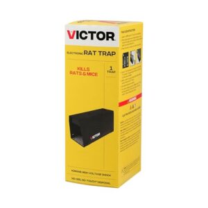 Victor M241B Indoor Electronic Humane Rat and Mouse Trap - No Touch, No See Electric Rat and Mouse Trap