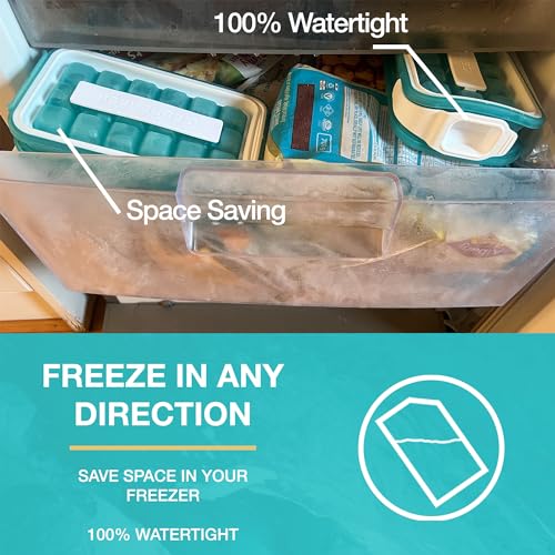 ICEBREAKER POP 2024: Make And Serve Ice Without Ever Touching The Ice | The Sanitary Silicone Ice Cube Tray for Freezer | Patented Ice Trays for Freezer | This Ice Cube Maker Makes 18 Cubes