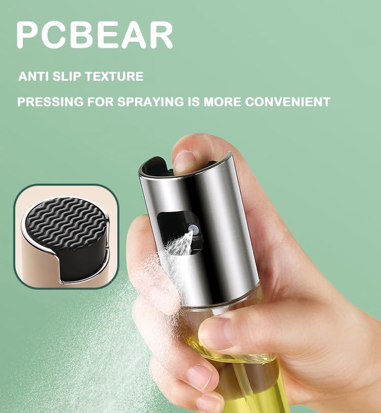 PCBEAR Oil Sprayer for Cooking,100ml Oil Sprayer for Air Fryer, Salad,BBQ,Roasting