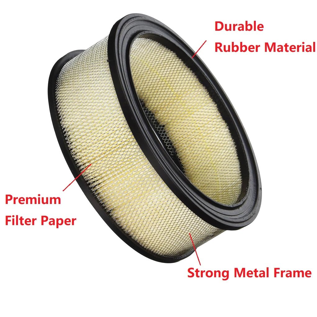 Annolai 47 083 03 Command 25 Air Filter for Kohler 47 083 03-S 47 883 03-S1 Command K301 K321 K361 K241 CH20 CV20S CH23 CH18 CV17-CV23 CV724-CV740 CH18-25 John Deere M47494 w 52-050-02-S Oil Filter