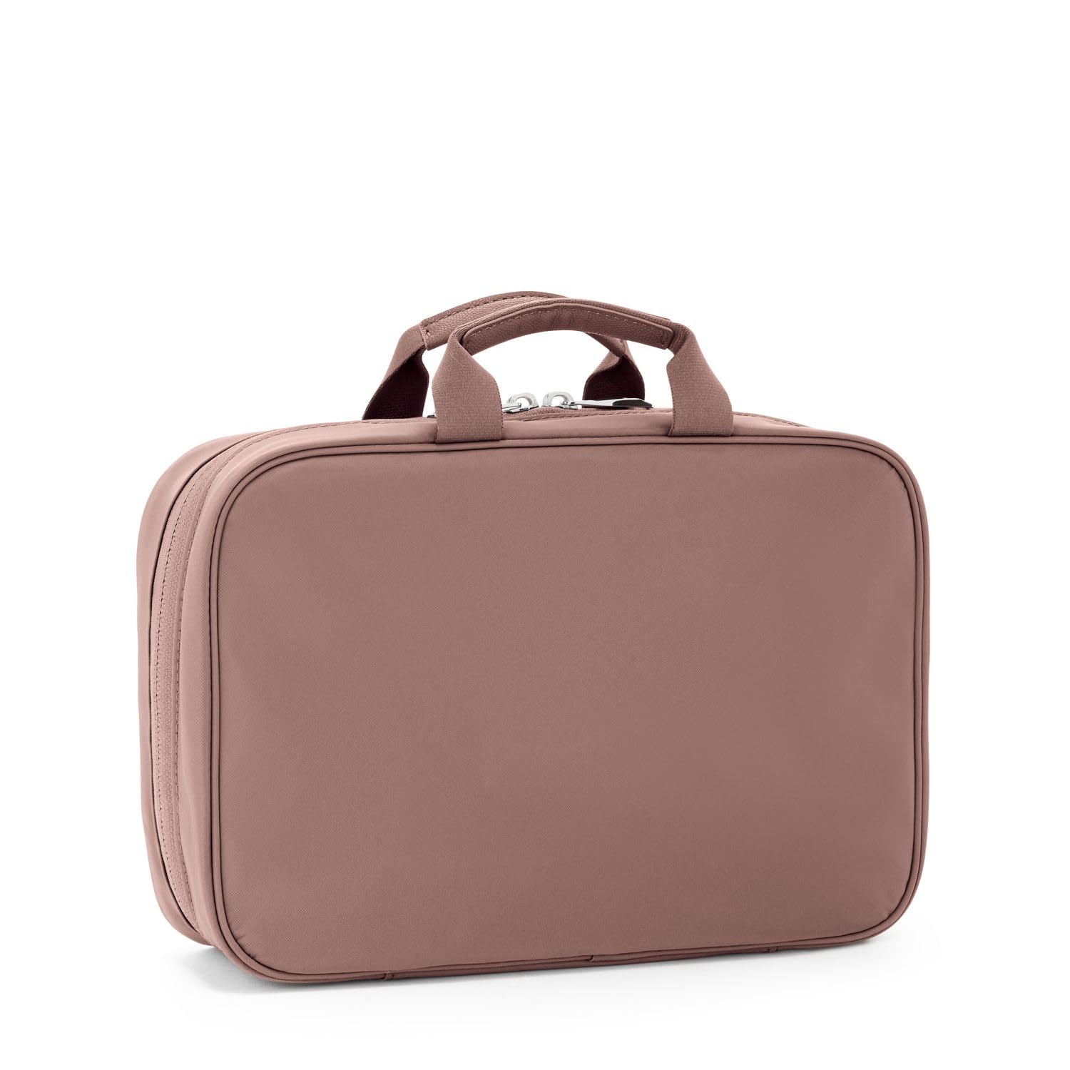 TUMI - Voyageur Madeline Cosmetic - Travel Makeup Bag for Women - Hanging Cosmetics Case - Detachable Zipper Pouch - Light Mauve