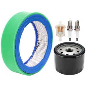 Annolai 394018 GT235 LT166 Air Filter for BS 394018S 272490S 392642 271271 272490 Vanguard V-Twin 12.5-21 HP Engine John Deer-e GT235E LTR155 LTR166 LT170 LX288 SST16 SST18 Lawn Mower