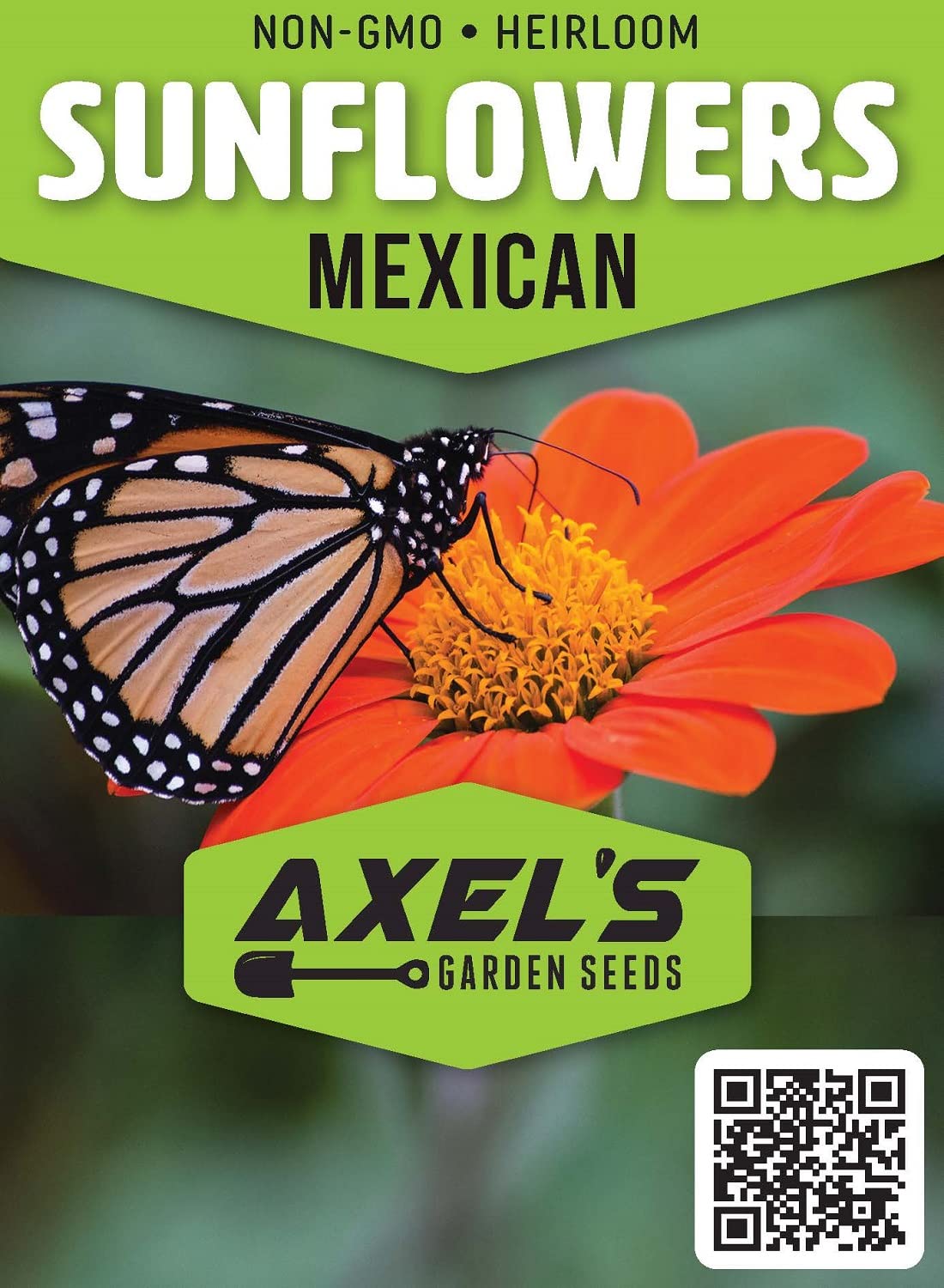 Mexican Sunflower Seeds for Planting – Plant & Grow Heirloom Mexican Sunflowers in Home Outdoor Garden – Planting Instructions for Vibrant Blooms – Great Gardening Gift, 1 Packet