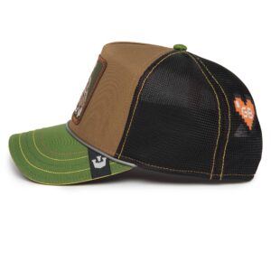 Goorin Bros. Unisex The Farm Insert Coin Vol. 2 Collection Trucker Hat, Brown (Rash, Zits, and Pimple), One Size