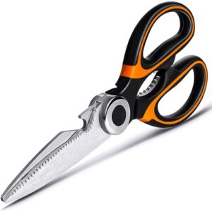 Garden Scissors Heavy Duty Flower, Camfeast Multi-functional Pruning Gardening Scissors Floral Shears, Strong Pruner for for Flowers, Fruit,Branches, Potted Landscape