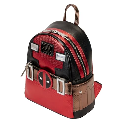 Loungefly MARVEL DEADPOOL METALLIC COLLECTION COSPLAY MINI BACKPACK