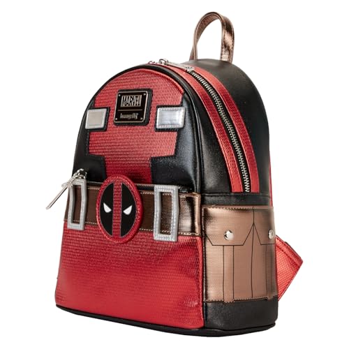 Loungefly MARVEL DEADPOOL METALLIC COLLECTION COSPLAY MINI BACKPACK