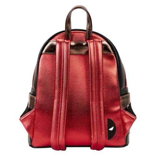 Loungefly MARVEL DEADPOOL METALLIC COLLECTION COSPLAY MINI BACKPACK