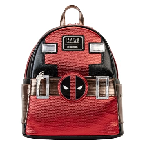 Loungefly MARVEL DEADPOOL METALLIC COLLECTION COSPLAY MINI BACKPACK