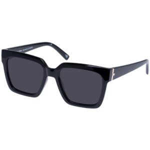 Le Specs Women's Trampler Sunglasses, Black, One Size