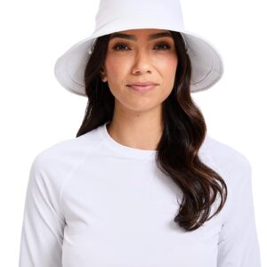 Solbari Wide Brim Swim Sun Hat UPF50+ White