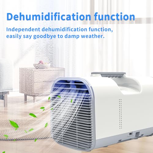 Coplax Portable Air Conditioner,Fast Cooling Air Conditioners Dehumidifier, 5100BTU AC 600W Power Consumption Portable Mini Air Conditioner for Camping Tent, RV, Car, Truck, Van and Fishing(AC ONLY)