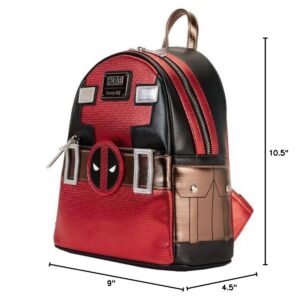 Loungefly MARVEL DEADPOOL METALLIC COLLECTION COSPLAY MINI BACKPACK