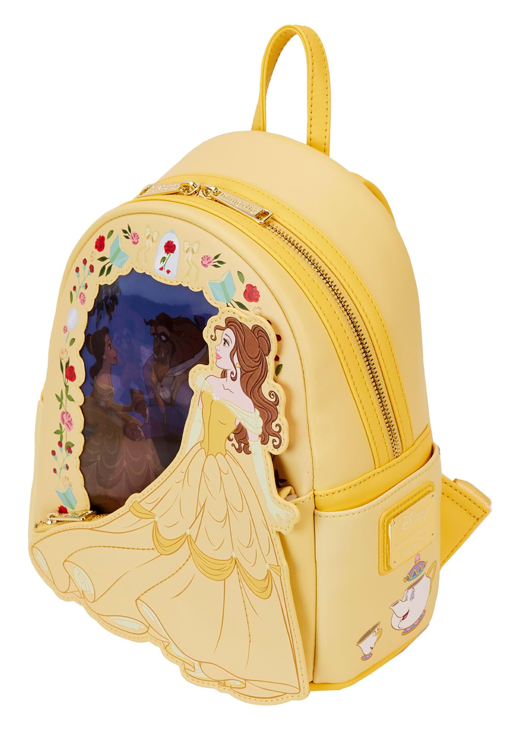 Loungefly Disney Beauty and the Beast Belle Lenticular Mini Backpack | Disney Backpacks Standard