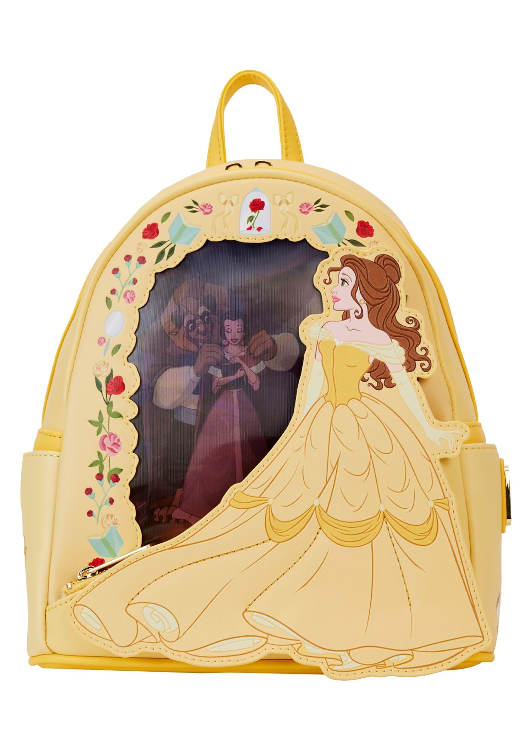 Loungefly Disney Beauty and the Beast Belle Lenticular Mini Backpack | Disney Backpacks Standard