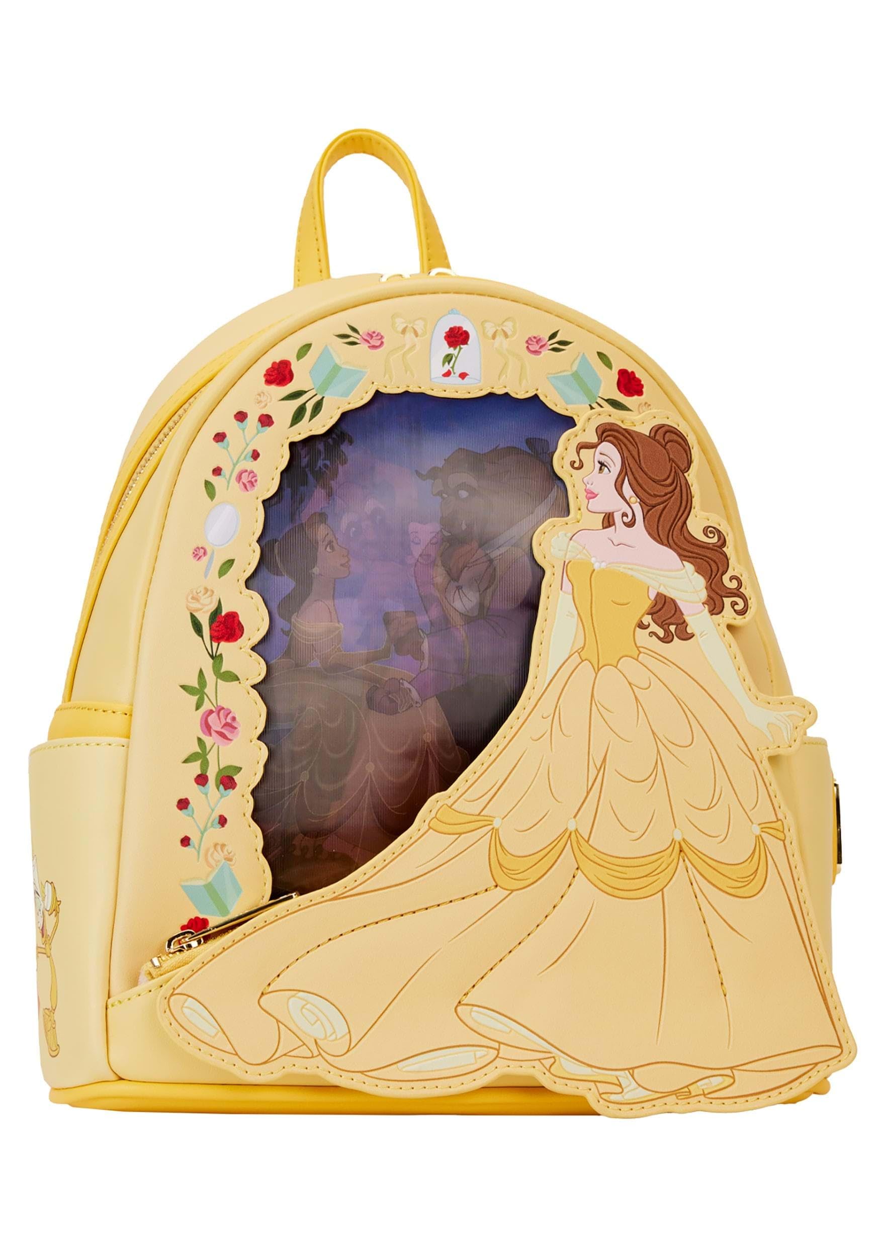 Loungefly Disney Beauty and the Beast Belle Lenticular Mini Backpack | Disney Backpacks Standard