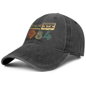 40th Birthday Gifts Women Men 1984 Hats Vintage 1984 Baseball Cap 40th Birthday Gifts for 40 Year Old Woman Mens