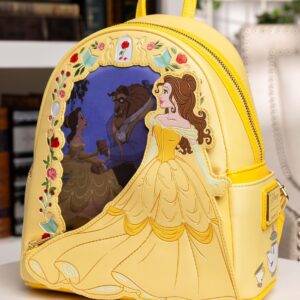 Loungefly Disney Beauty and the Beast Belle Lenticular Mini Backpack | Disney Backpacks Standard