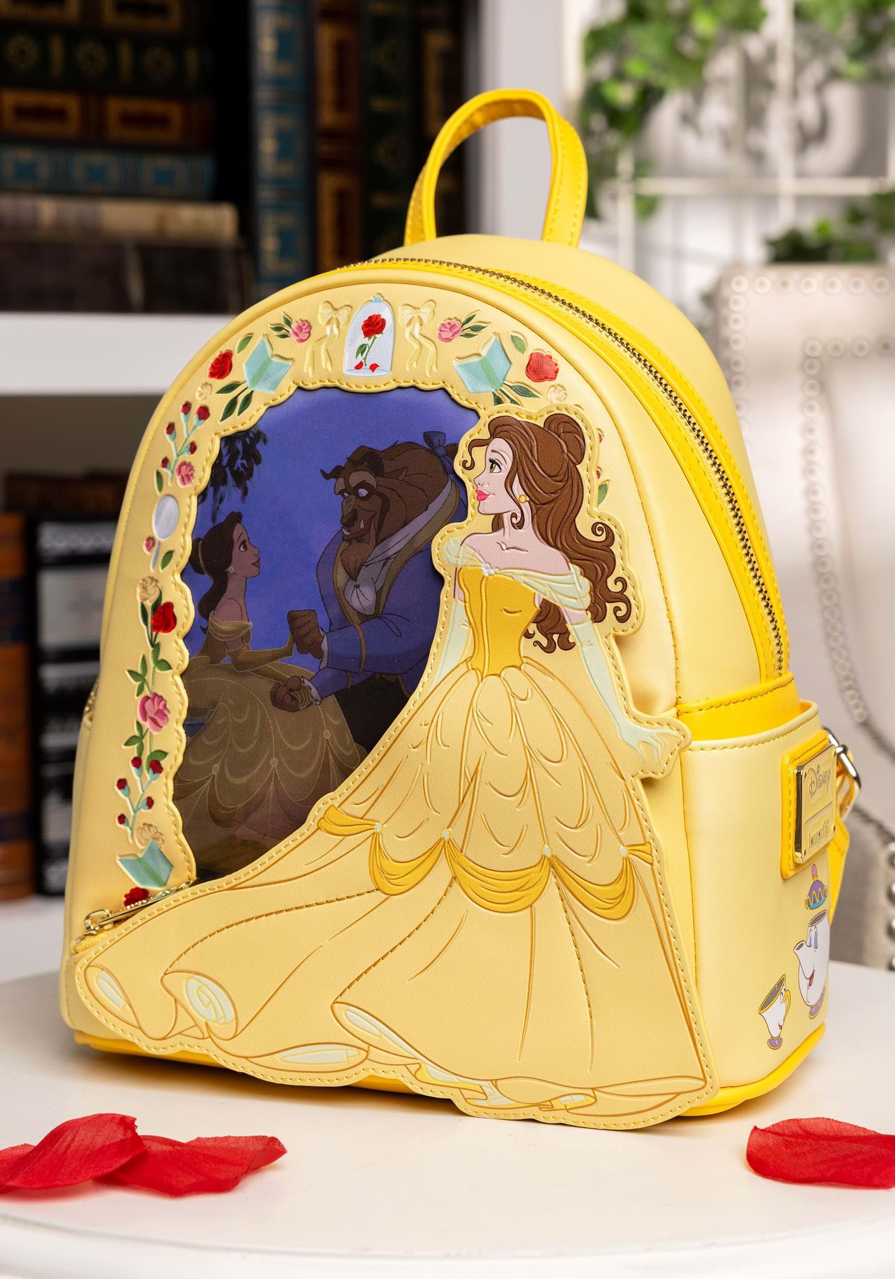 Loungefly Disney Beauty and the Beast Belle Lenticular Mini Backpack | Disney Backpacks Standard