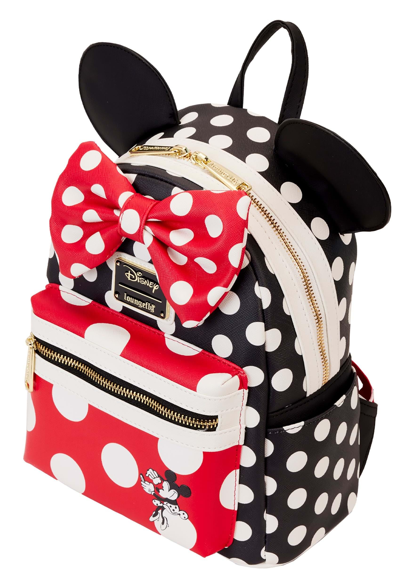 Loungefly Disney Minnie Rocks The Dots Classic Mini Backpack