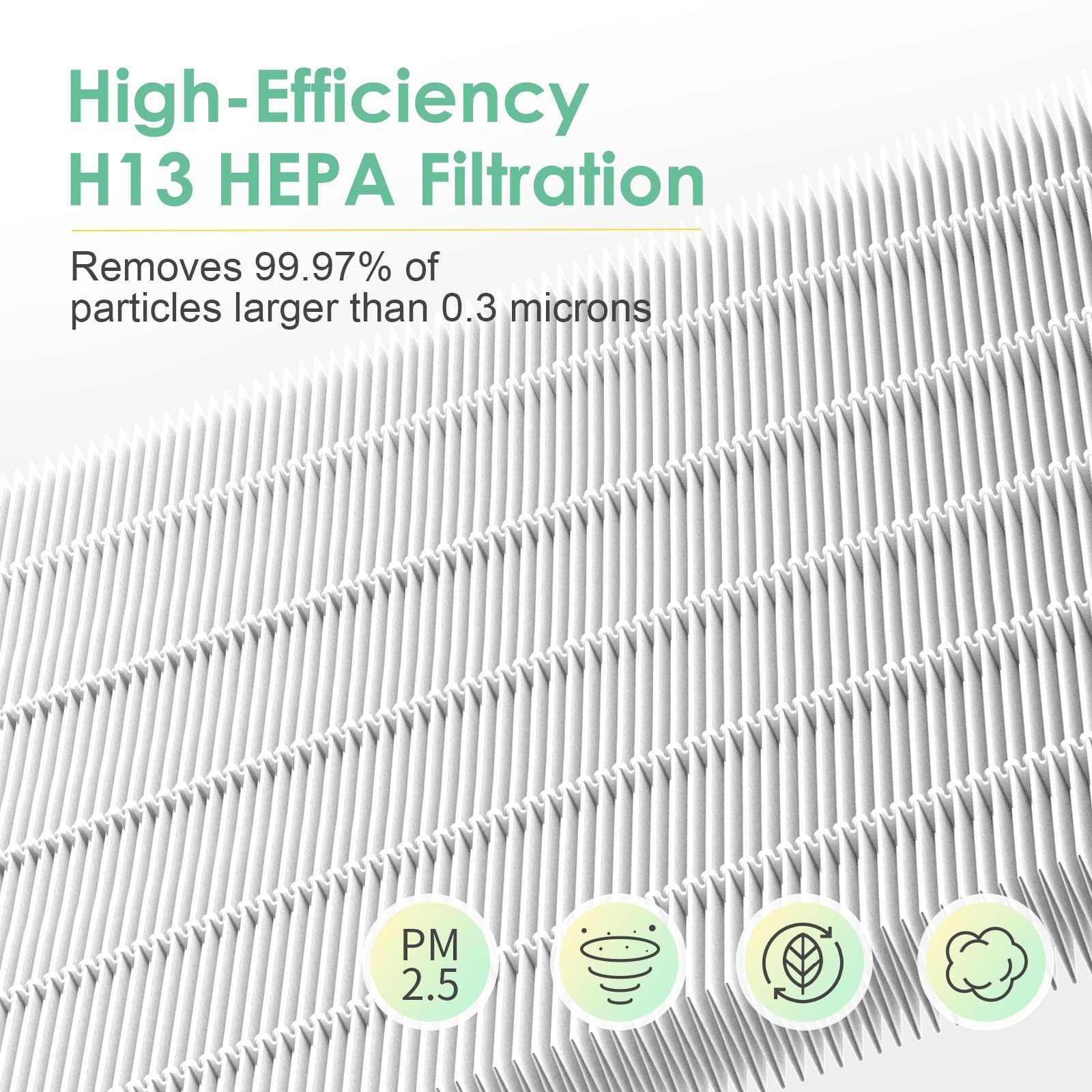 HSIAMEN 360 Combi Replacement Air Purifier Fan Filter Compatible with Dyson HP04 HP06 HP07 HP09 HP10 HP4B TP4A TP7A TP04 TP06 TP07 TP09 TP10 PH01 PH02 PH03 PH04 PH3A 970341-01 2-Pack