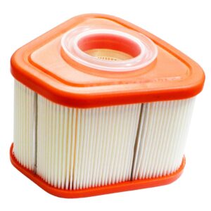 Annolai 595853 597265 Air Filter for BS 595853 597265 115P02 115P05 123P02 123P07 123P0B 123P32 125P02 125902 w Spark Plug, Pack of 2