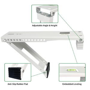 Window Air Conditioner Support Bracket , Window AC Bracket Light Duty , Window AC Support Up to 85 lbs,Universal AC Support Bracket (Patent)