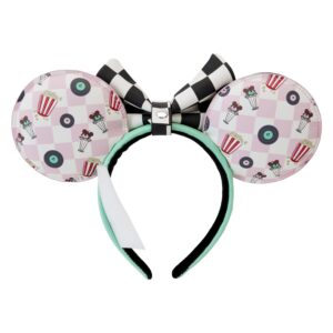 Disney Mickey & Minnie Date Night Diner Jukebox Record Ear Headband