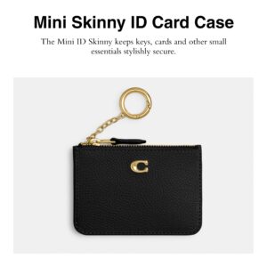 Coach Mini Id Skinny, Black