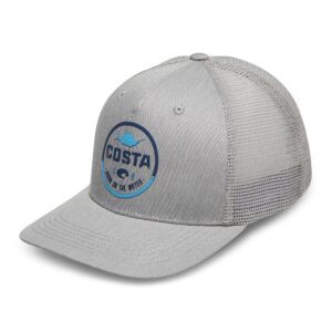 Costa Del Mar Insignia Trucker Hat Grey