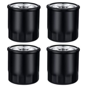 gisafai 4 pcs 52114 oil filters oil transmission filter compatible with hydro-gear 52114/ariens 21545100, bad boy 063-1050-00, gravely 21545100/hustler 600976, toro 109-3321, ferris 5101026x1